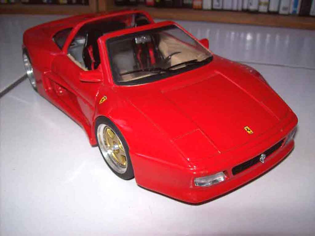 Ferrari 348 TS 1/18 Burago TS koenig kit legende miniatures miniature
