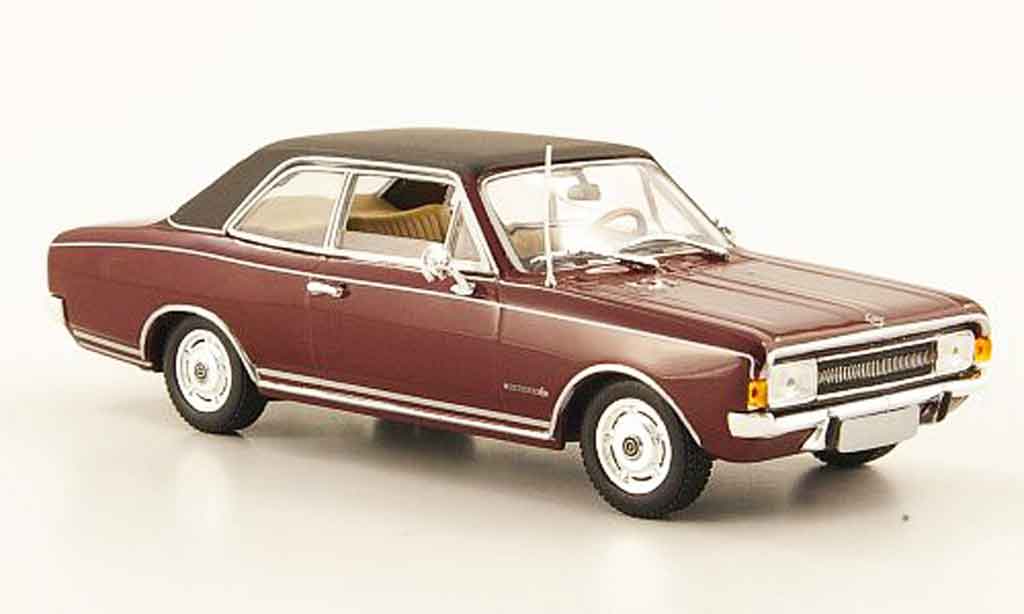Opel Commodore A 1/43 Minichamps A red black 1968 diecast model cars