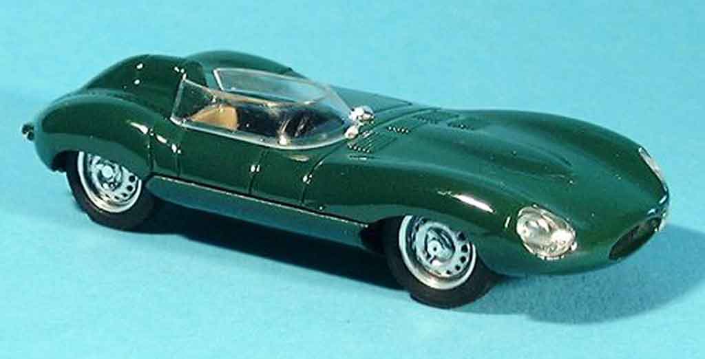 Jaguar D-Type 1954 1/43 Brumm 1954 grun miniature
