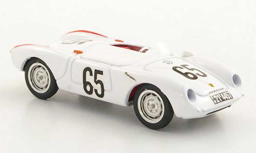 Porsche 550 1955 1/43 Brumm 1955 No.65 Olivier / Jeser 24h Le Mans miniature