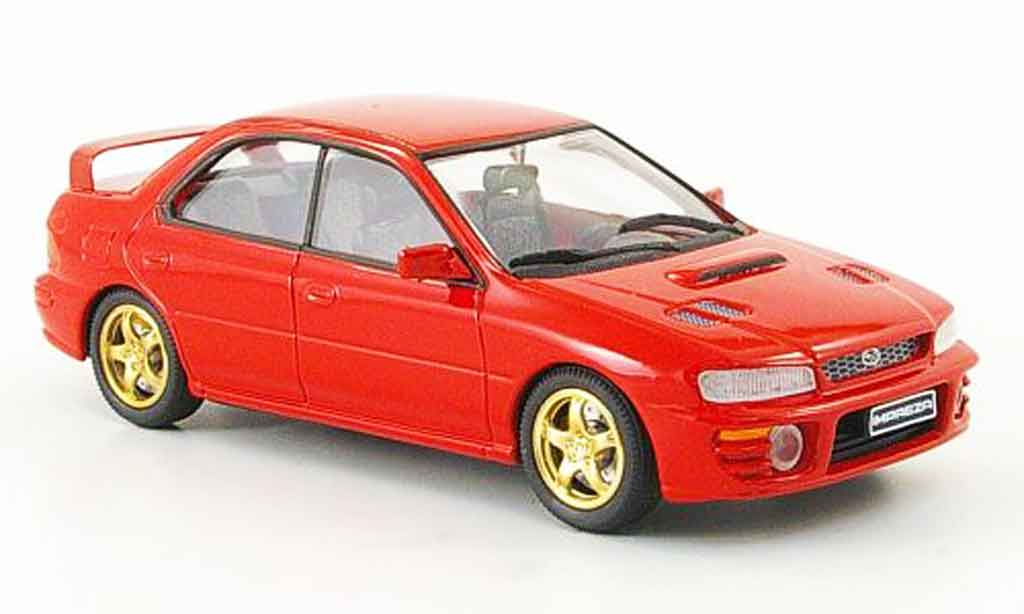 Subaru Impreza 1/43 Trofeu rouge miniature