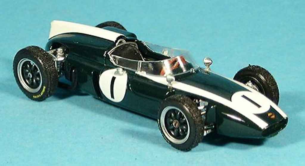 Cooper T53 1/43 Brumm No.1 J.Brabham Sieger GP Grossbritannien 1960 miniature