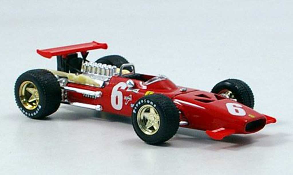 Ferrari 312 F1 1/43 Brumm F1 No.6 C.Amon GP Frankreich 1969 diecast model cars