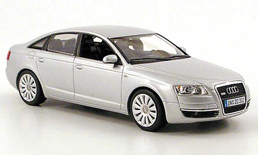 Audi A6 1/43 Minichamps (C6) grey 2004 diecast model cars