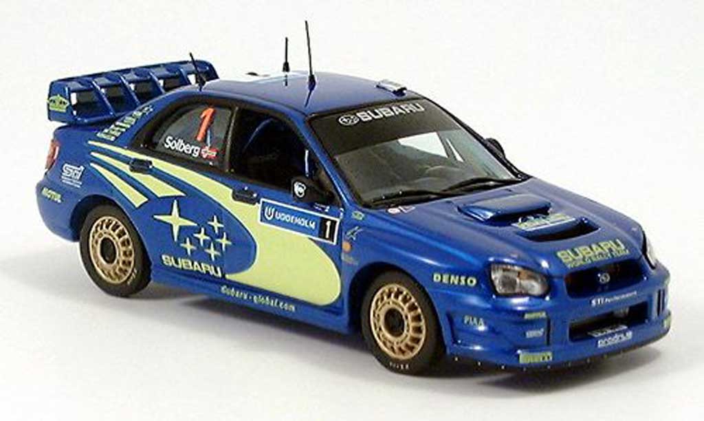Subaru Impreza WRC 1/43 IXO WRC Schweden 2004 miniature