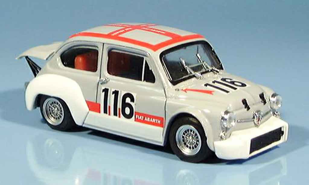 Fiat Abarth 1000 1/43 Brumm Gr. 2 70 No.116 Svolte di Popoli 1970 miniature