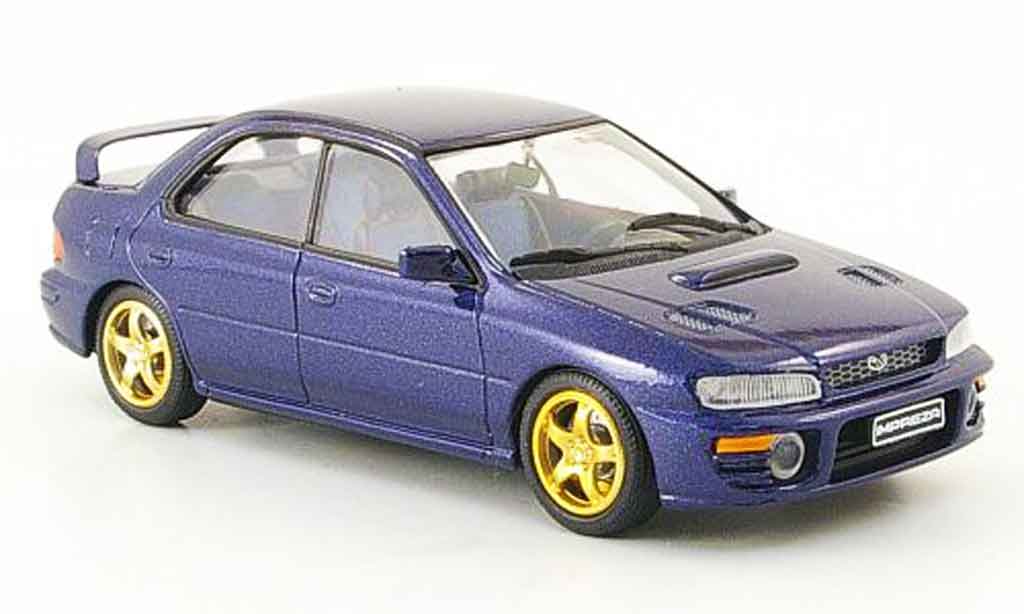 Subaru Impreza WRX 1/43 Trofeu WRX bleu miniature