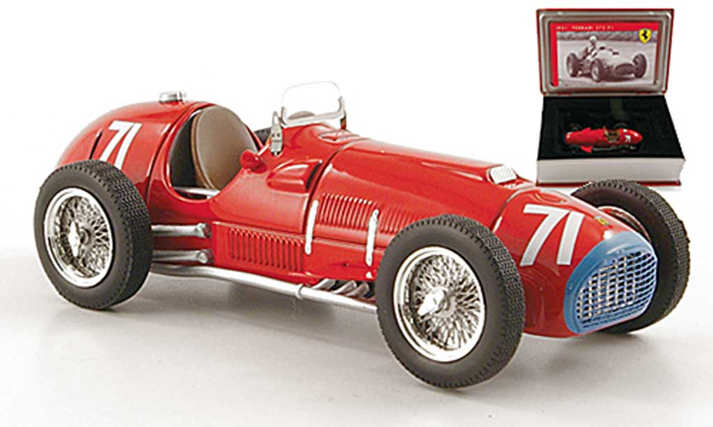 Ferrari 375 1/43 IXO F1 No.71 A.Ascari GP Deutschland - Nurburgring 1951 miniature