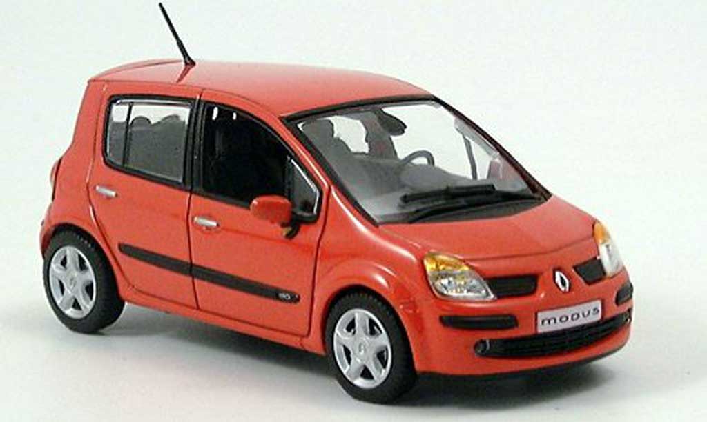 Renault Modus 1/43 Norev rouge orange 2004 miniature