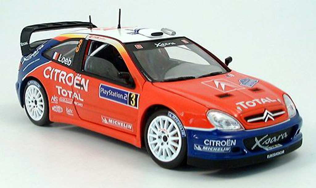 Citroen Xsara WRC 2004 1/18 Solido WRC 2004 no.3 total sieger tour de corse