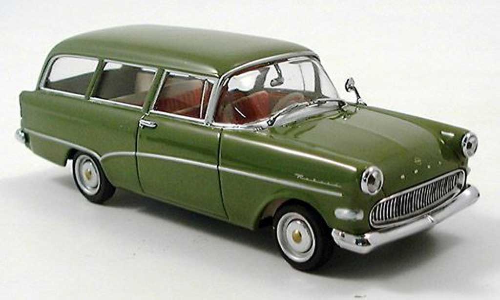Opel Rekord 1/43 Minichamps P 1 Kombi grun 1958 miniature