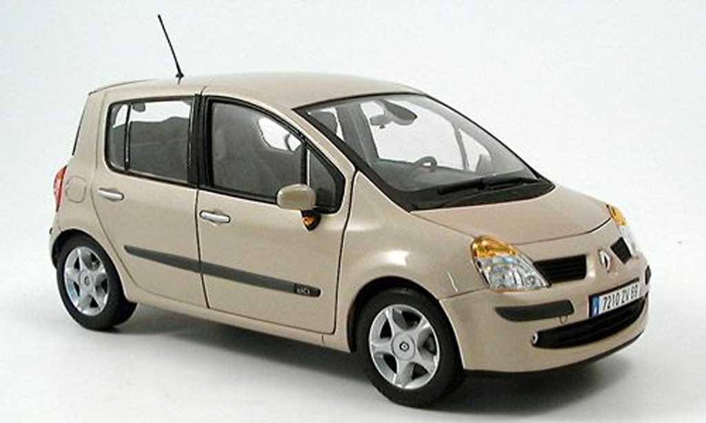 Renault Modus 1/18 Norev beige 2004 miniature