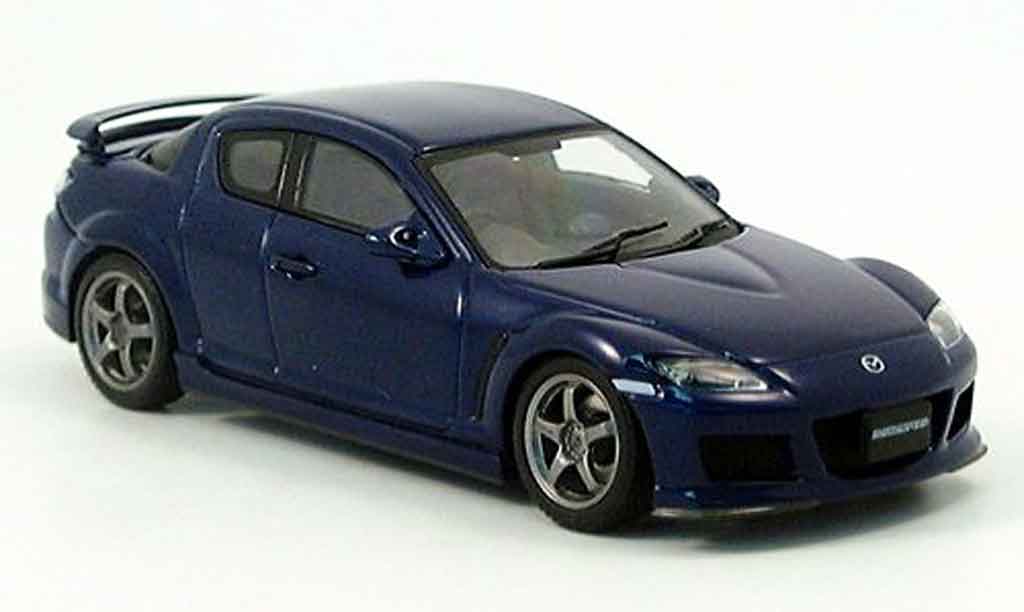 Mazda RX8 1/43 Autoart Speed RX 8 bleu 2005 miniature
