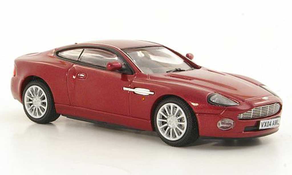 Aston Martin Vanquish 1/43 Vitesse rouge RHD miniature