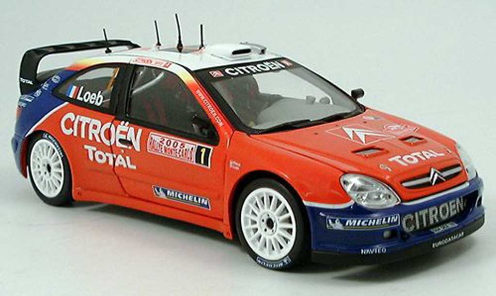 Citroen Xsara WRC 2005 1/18 Sun Star WRC 2005 no.1 total sieger rallye monte carlo miniature
