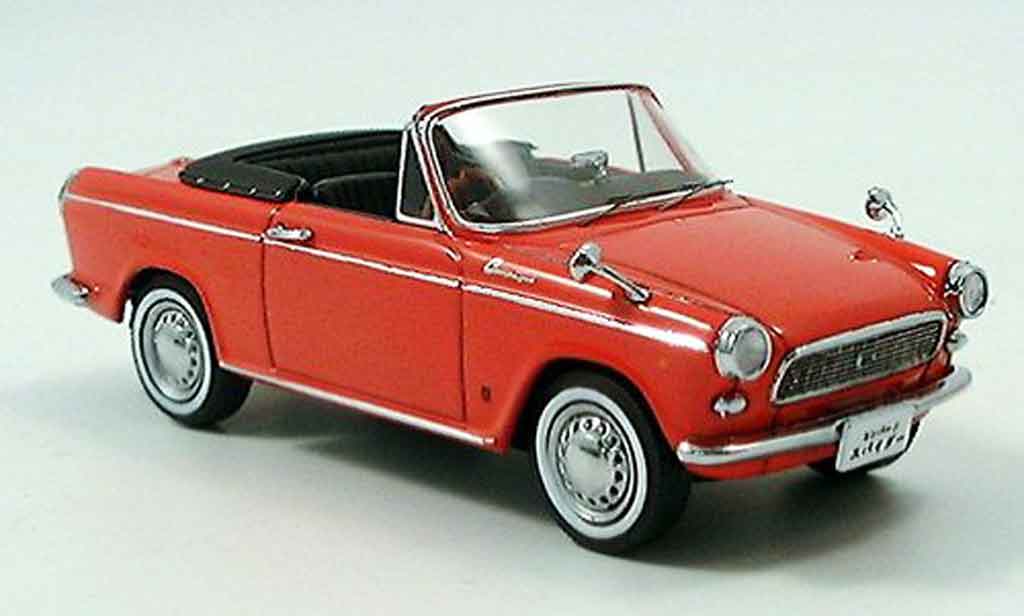 Daihatsu Compagno Spider 1965 Red 1/24 Big Scale Box Mini Car Display Diecast 