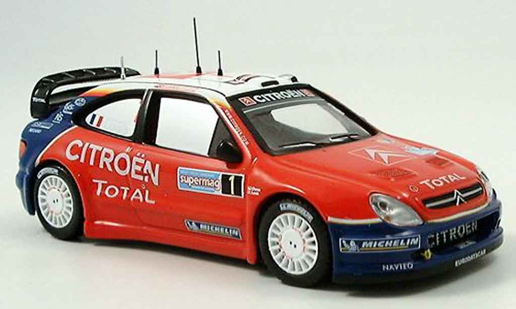 Citroen Xsara WRC 2005 1/43 IXO WRC 2005 no.1 loeb elena sieger rallye italien