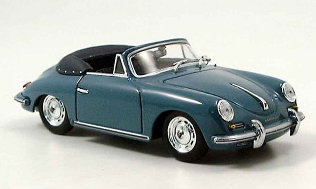 Porsche 356 1960 1/43 Minichamps 1960 B Cabrio bleu miniature