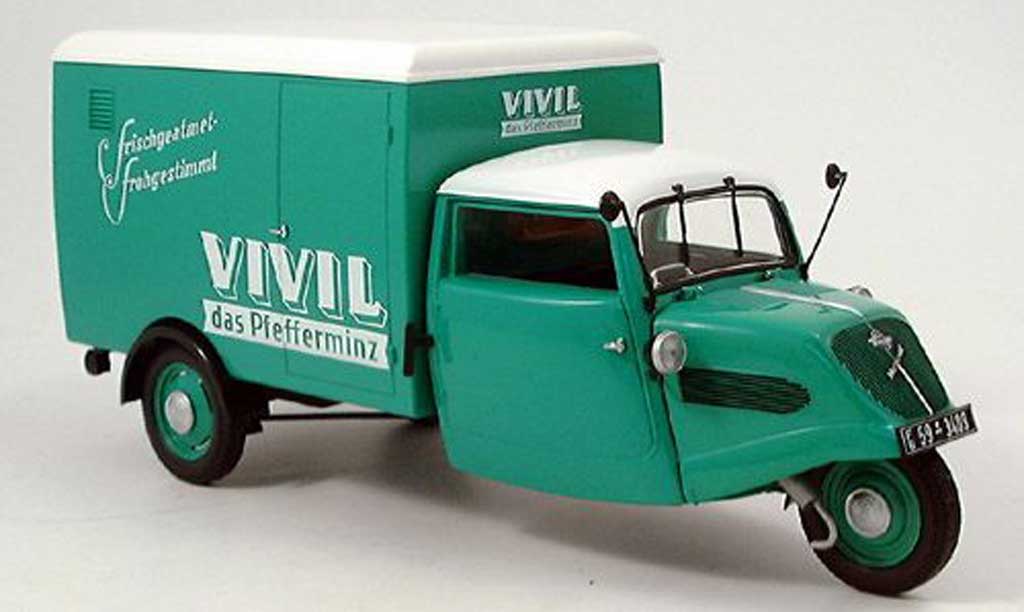Tempo Hanseat 1/18 Minichamps kasten vivil linkslenker (lhd) 1952 miniature