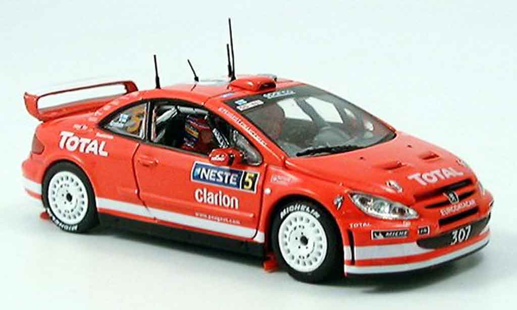 Peugeot 307 WRC 1/43 Vitesse WRC gronholm rallye 2004 miniature