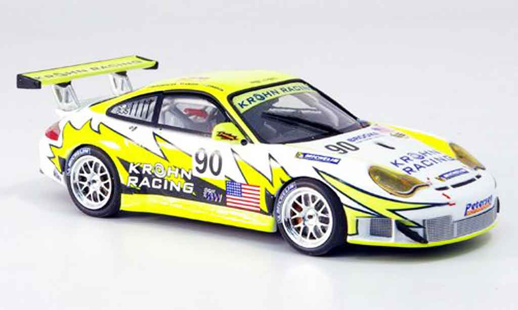 Porsche 996 GT3 RSR 1/43 Minichamps GT3 RSR White Lightning Racing miniature