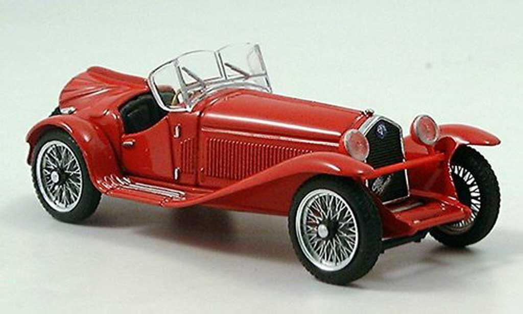 Alfa Romeo 2300 1/43 Brumm Cabrio rouge miniature