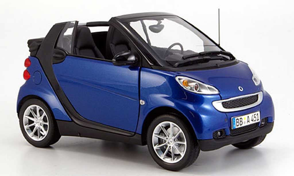 Smart ForTwo 1/18 Minichamps cabrio 2007 miniature