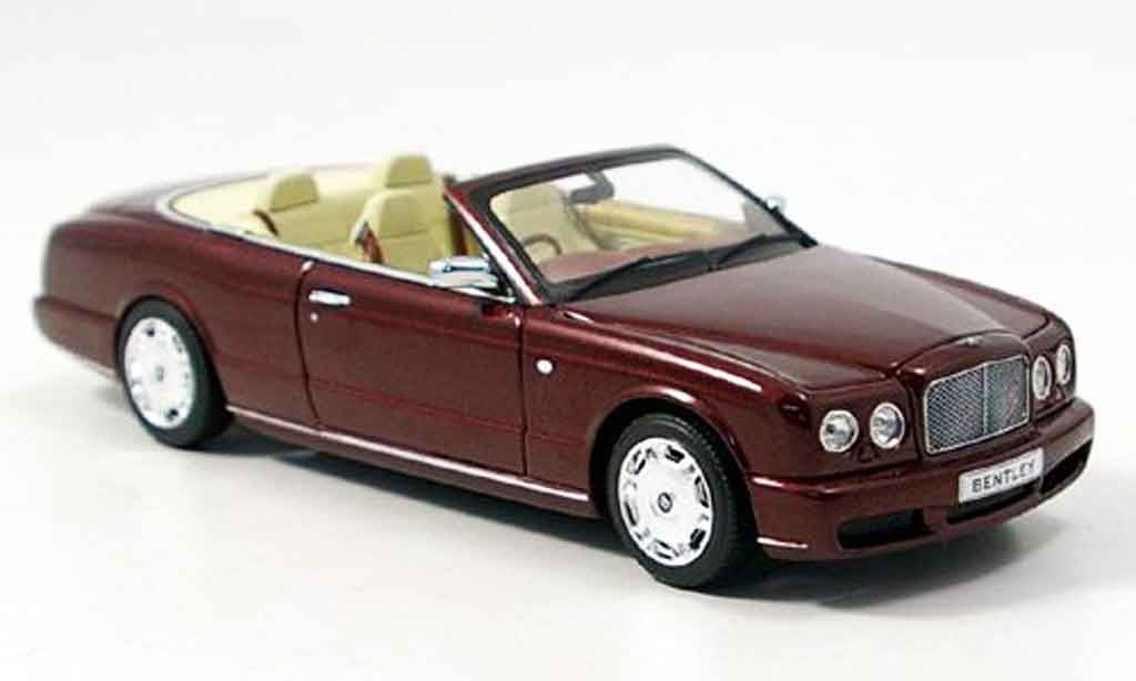 Bentley Azure 1/43 Minichamps Cabrio rouge 2005