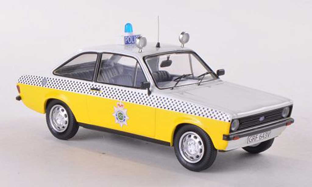 Ford Escort MK2 1/43 Trofeu MK2 Staffordshire Police Polizei (GB) 1980 miniature