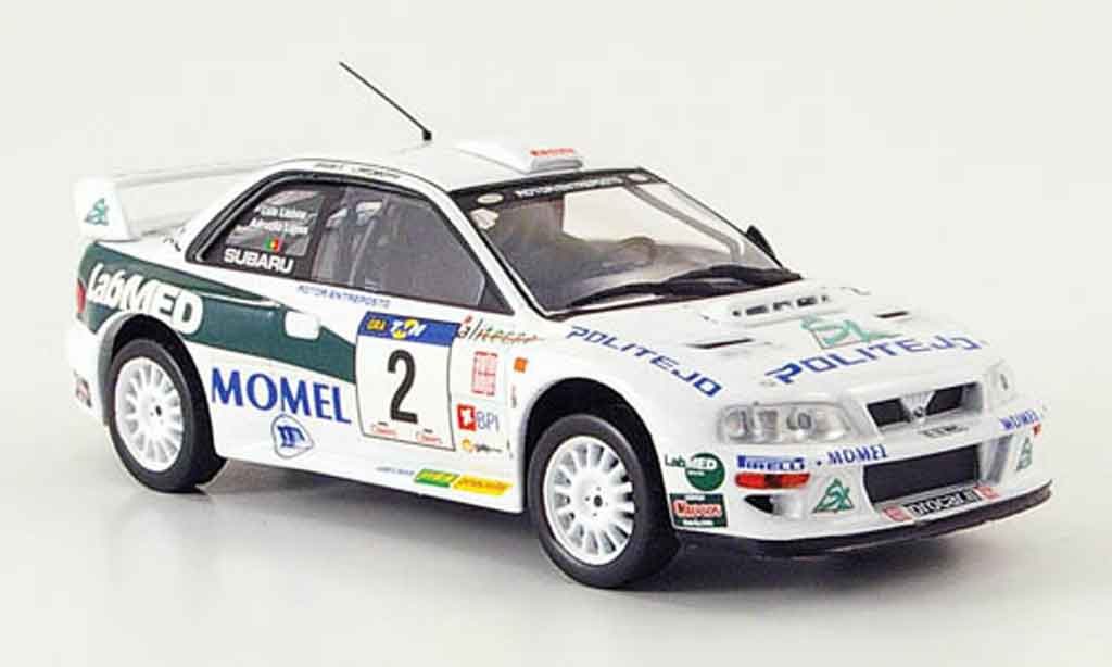 Subaru Impreza WRC 1/43 IXO WRC no.2 lopes rallye portugal 2002 miniature