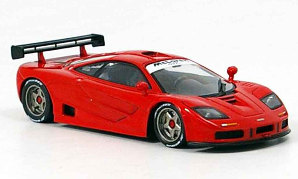 McLaren F1 1/43 IXO GTR Prossootyp rosso 1995 modellino in miniatura