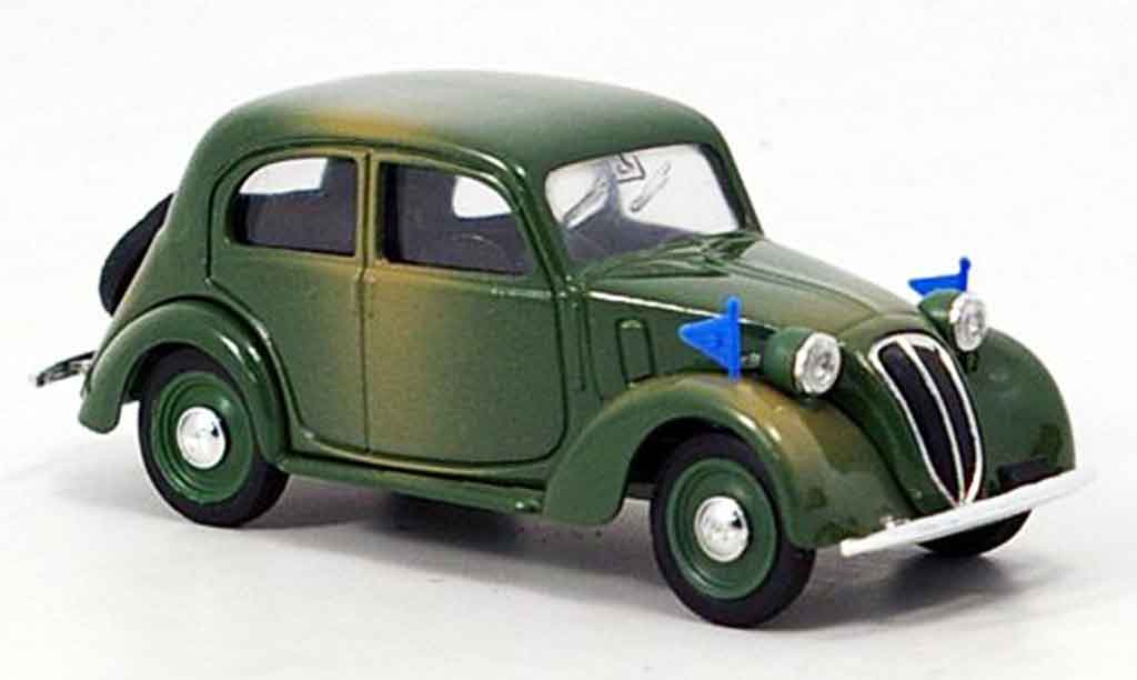 Fiat 1100 1937 1/43 Brumm 1937 Militar miniature