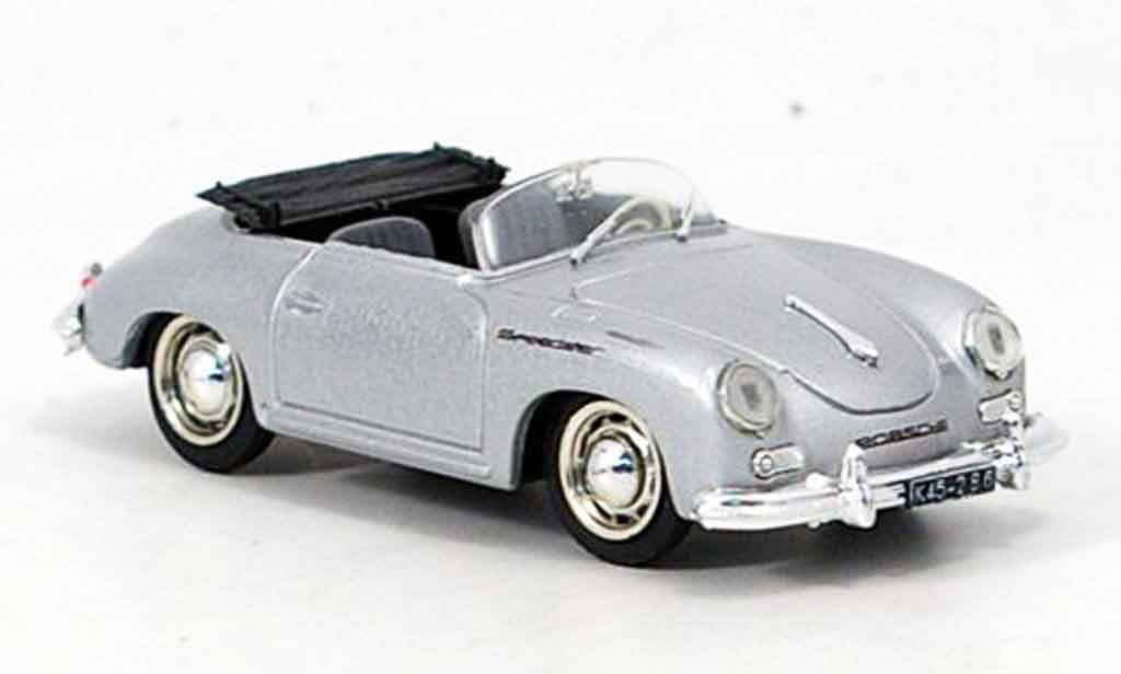 Porsche 356 1952 1/43 Brumm 1952 A Speedster grise metallisee miniature
