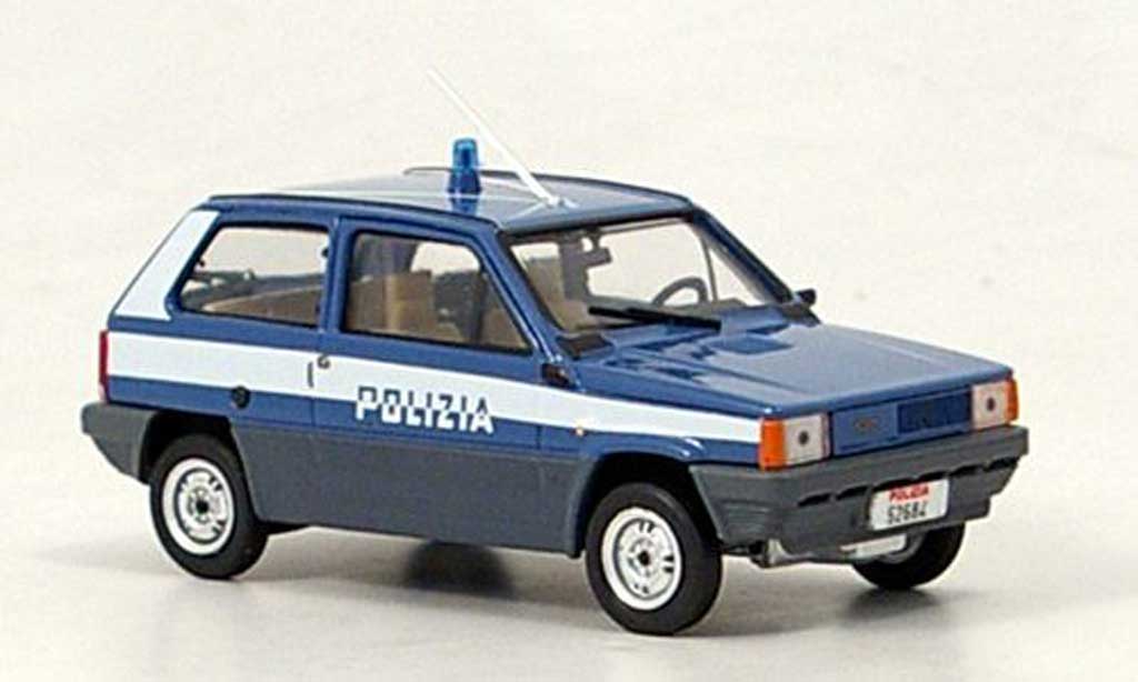 Fiat Panda 1/43 Brumm 45 Polizia Polizei Italien 1980 miniature