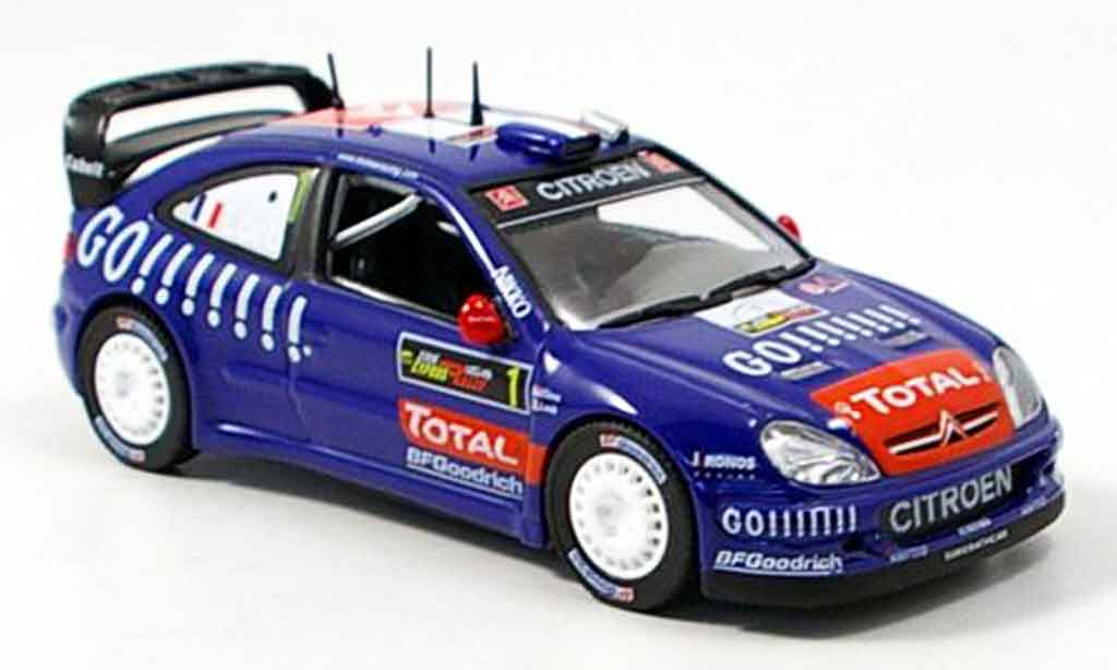 Citroen Xsara WRC 2006 1/43 Norev champion du monde loeb miniature