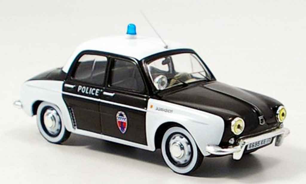 Renault Dauphine 1/43 IXO police paris 1962 miniature