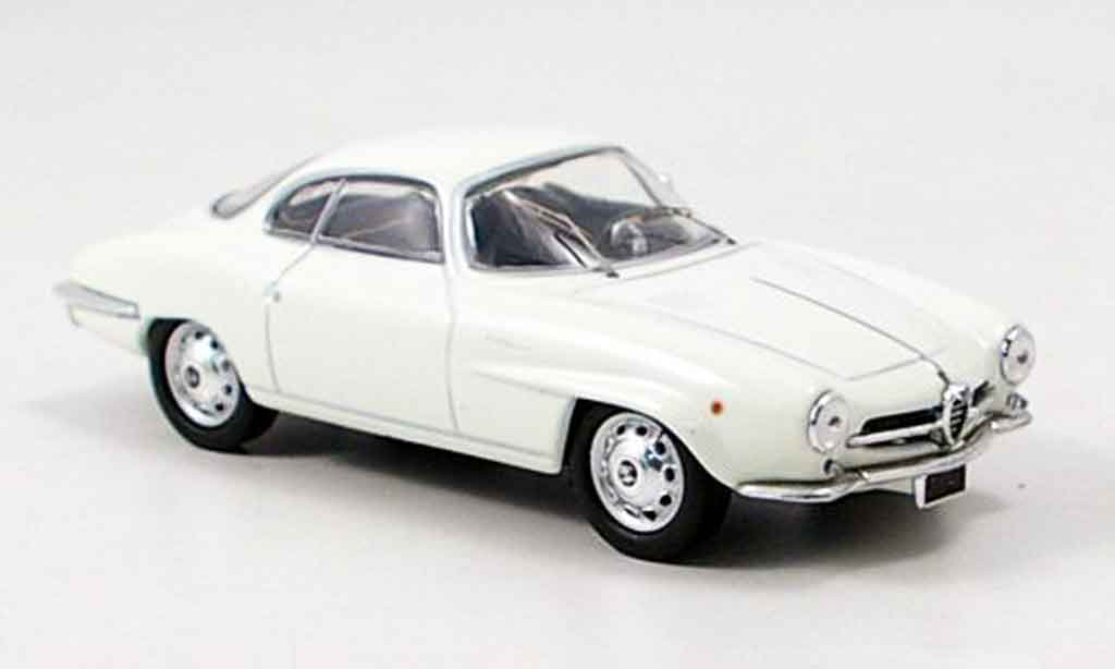 Alfa Romeo Giulietta Sprint 1/43 M4 speciale blanche 1959 miniature