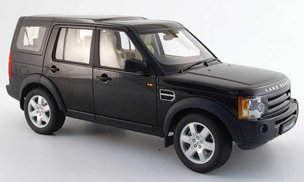 Land Rover Discovery 1/18 Autoart 3 noire 2005 miniature
