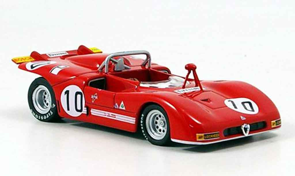 Alfa Romeo 33.3 1971 1/43 M4 1971 no.10 n.galli nurburgring miniature