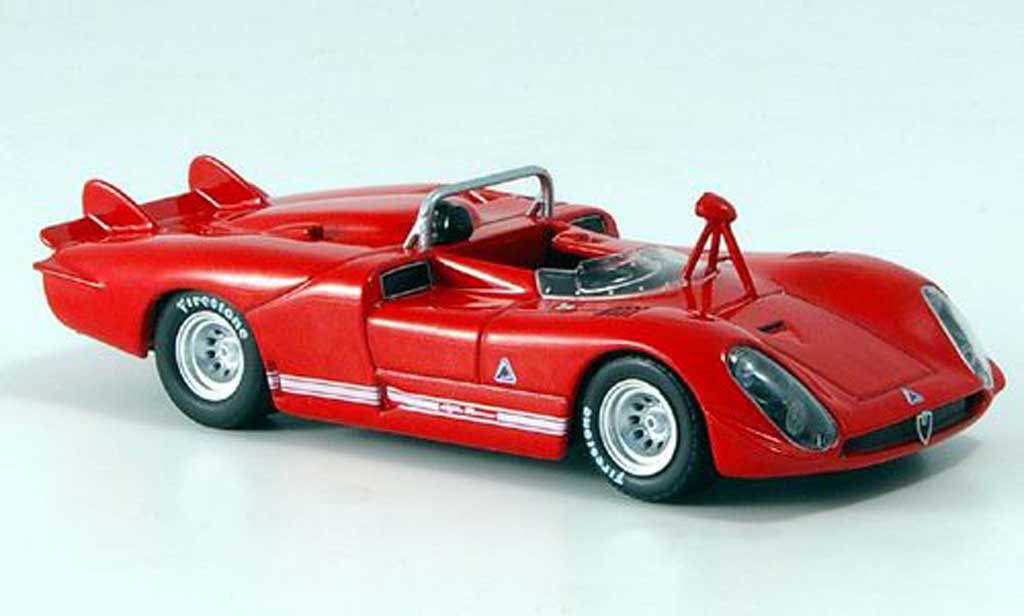 Alfa Romeo 33.3 1970 1/43 M4 1970 Spyder Le Mans rouge miniature