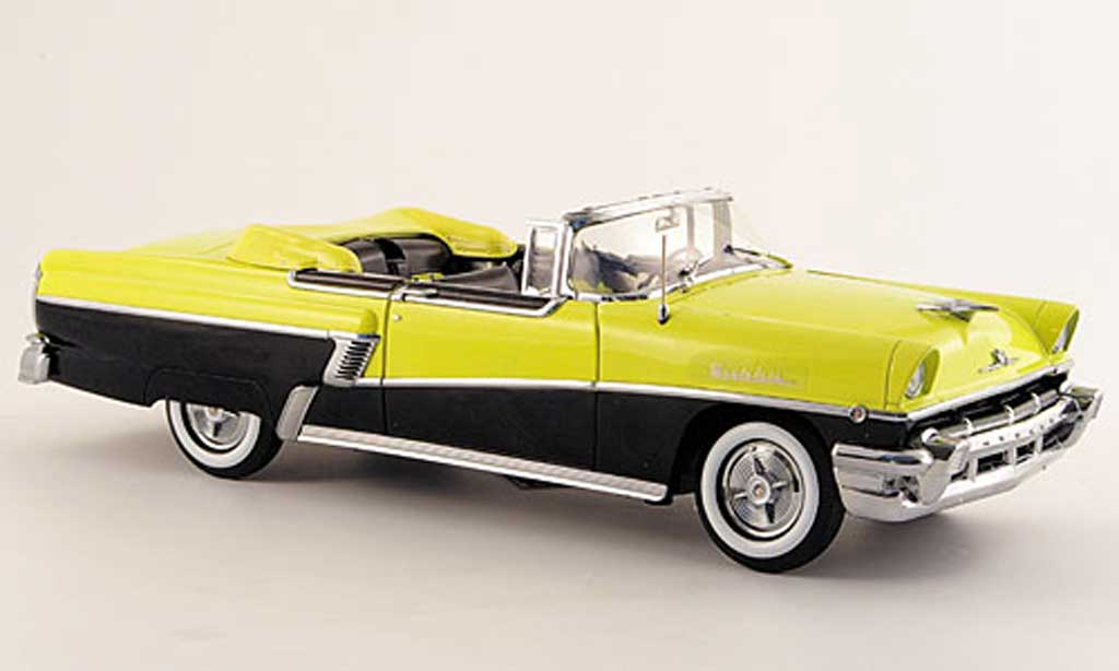 Mercury Montclair 1/18 Sun Star convertible jaune noire 1956 miniature
