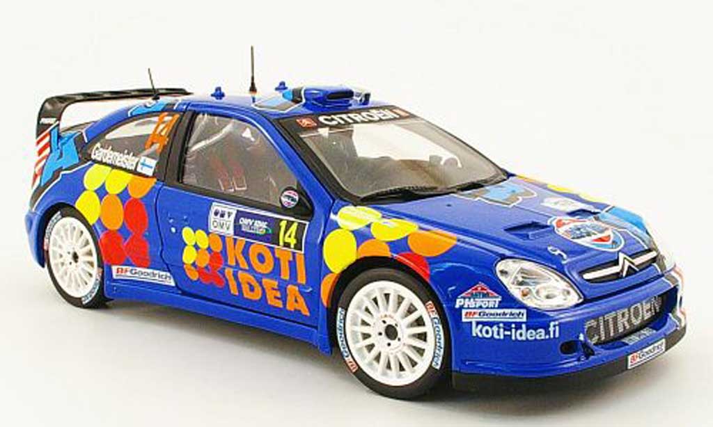 Citroen Xsara WRC 2006 1/18 Sun Star no.14 astra racing rallye allemagne miniature