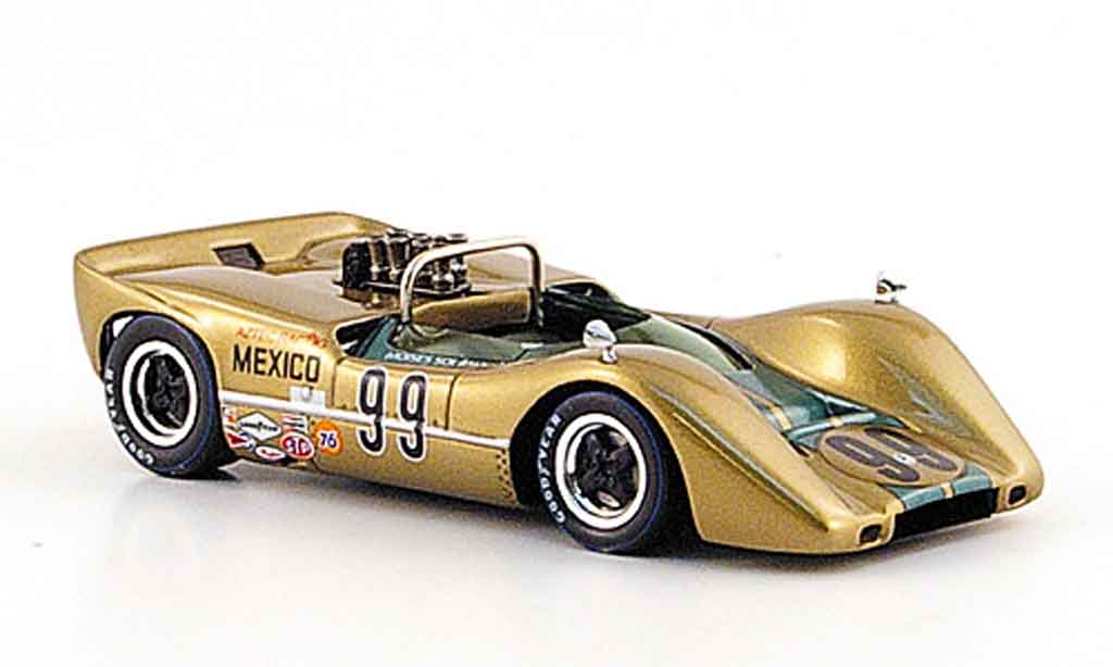 McLaren M6 1/43 Spark B No.99 M. Solana Sieger Mexico 1968 miniature