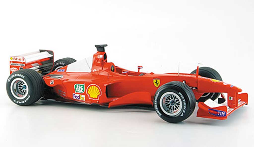 Ferrari F1 F2000 1/18 Hot Wheels Elite F2000 m. schumacher no.3 gp japan miniature
