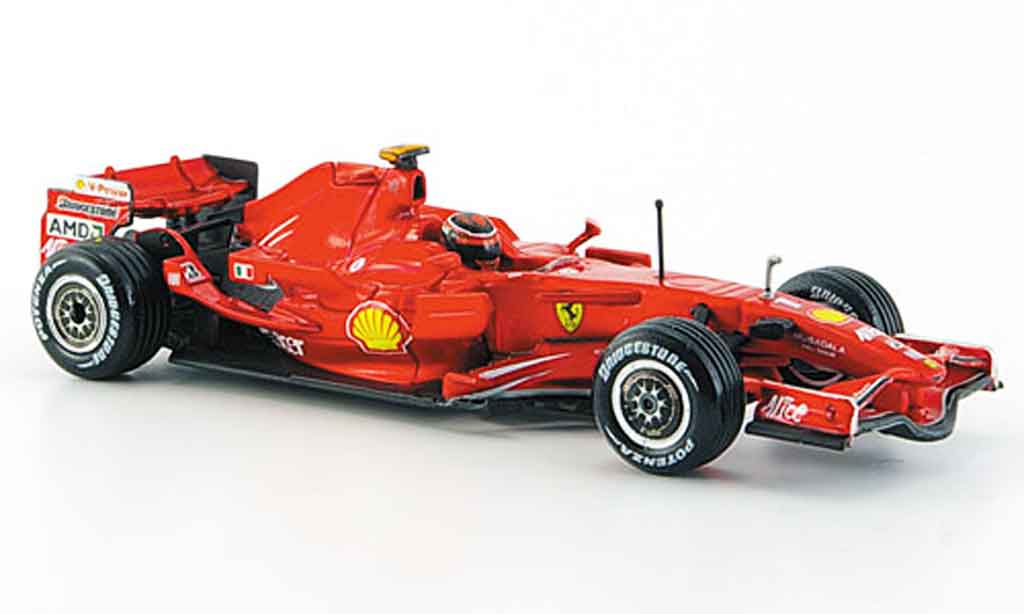 Ferrari F1 F2008 1/43 Hot Wheels F2008 k. raikkonen 2008 coche miniatura