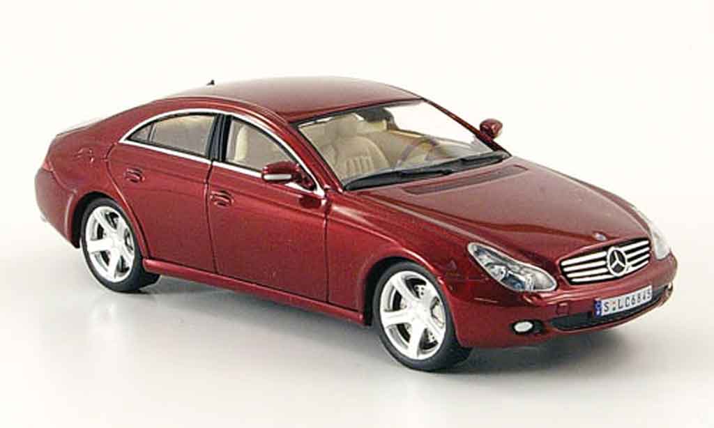 Mercedes Classe CLS 1/43 IXO 320 CDI red 2006 diecast model cars