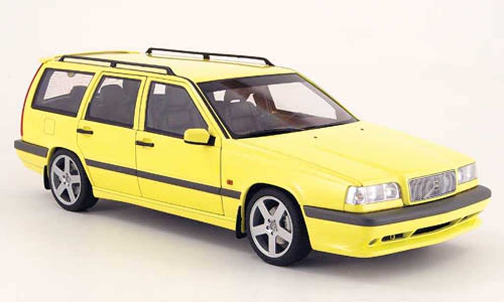 Volvo 850 Estate 1/18 Autoart break t-5r jaune 1995 miniature