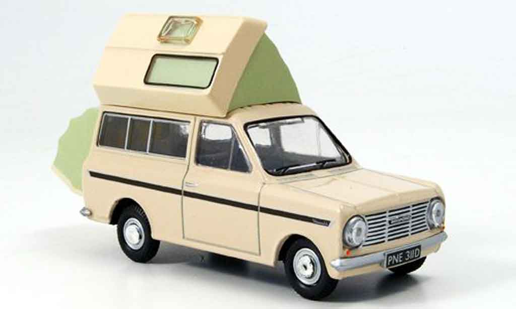 Bedford HA 1/43 Oxford Roma beige Campingbus miniature