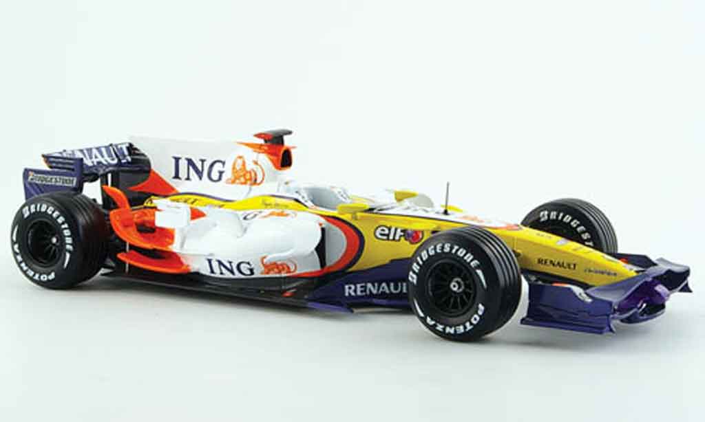 Renault F1 1/18 Norev r28 f1 team f.alonso 2008 miniature