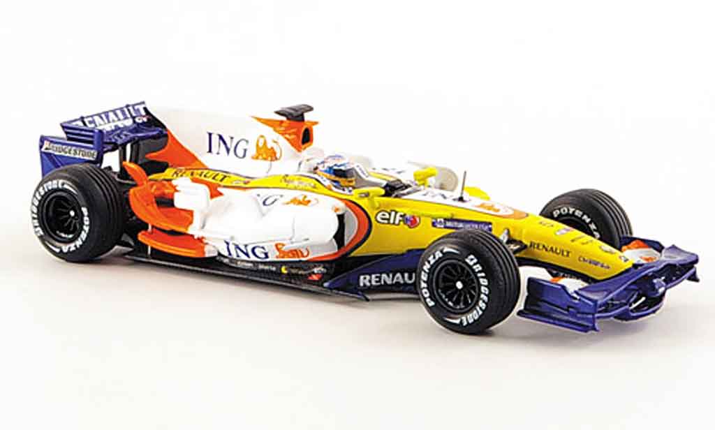 Renault F1 1/43 Norev r28 f 1 team f.alonso 2008 miniature